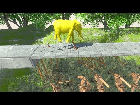Ballista Bridge through shot - Animal Revolt Battle Simulator