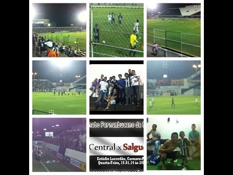 Central de Caruaru 1x0 Salgueiro-PE - Campeonato Pernambucano de Futebol 2014.