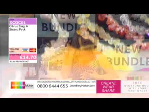 How to Make Beaded Jewellery: JewelleryMaker LIVE 2/10/2014