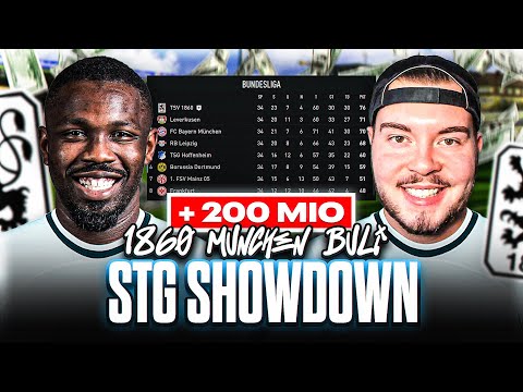 1860 STG Showdown in BUNDESLIGA + 200 MIO BUDGET!! 😲🔥 vs. @Leches FIFA 23