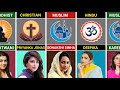 Religion Of Famous Bollywood Actress