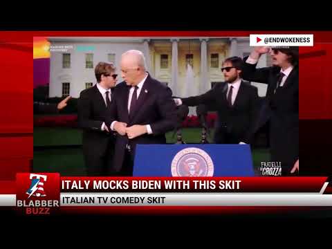 Watch: Italy Mocking Biden With This Skit