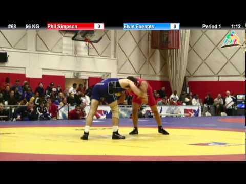 2012 Pan Am: 66 KG 1st Place: Elvis Fuentes (VEN) vs. Phil Simpson (USA)