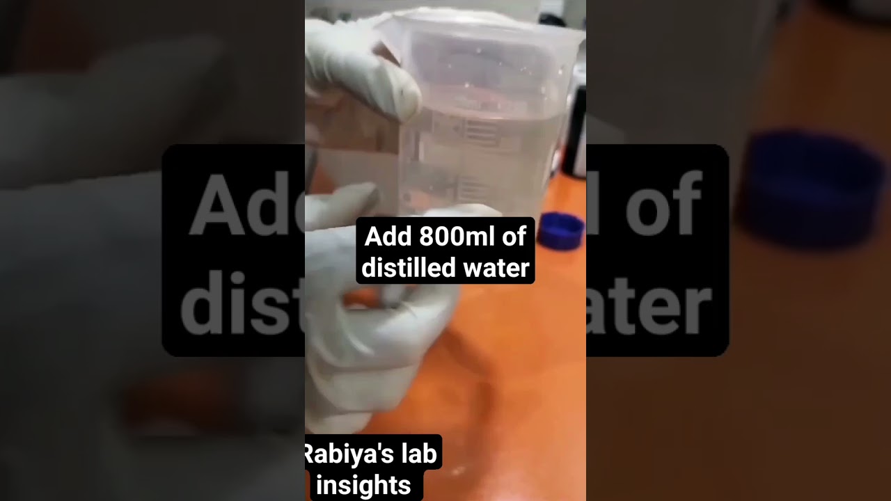 how to make 1% of sodium hypochorite solution