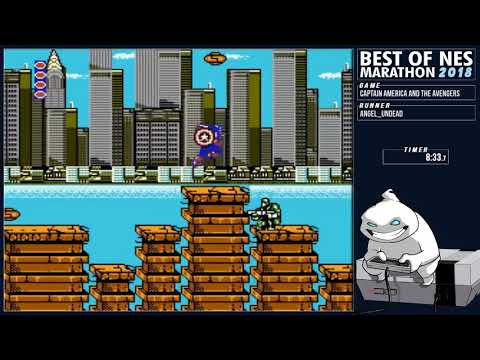Best of NES marathon 2018 - Captain America and The Avengers