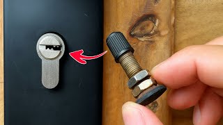 Nie potrzebujesz ślusarza! Otwórz wszystko tym genialnym bezkluczowym sposobem!