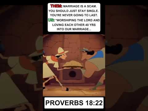 Marriage is a Blessing✝️ (Proverbs 18:22)