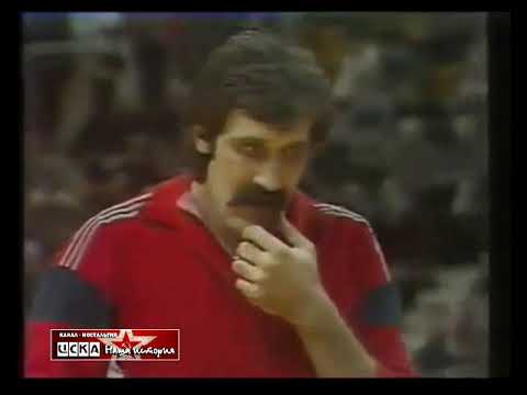 1989 CSKA (Moscow) - Maccabi (Tel-Aviv) 92-97 Men Basketball European Champions Cup, full match