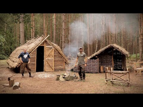 Bushcraft & Fishing - Catch & Cook Over The Fire at The Saxon Camp