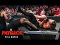 FULL MATCH Seth Rollins Vs Roman Reigns Vs Randy Orton Vs Dean Ambrose Payback 2015
