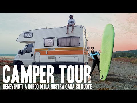 TOUR DEL NOSTRO CAMPER: tutti i lavori fatti! - camper CI Fiat Ducato ‘98
