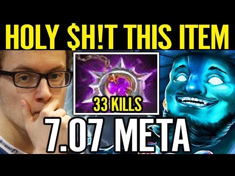 TEST MIRACLE NEW ITEM STORM SPIRIT CARRY THE WHOLE TEAM 7.07 META DOTA 2