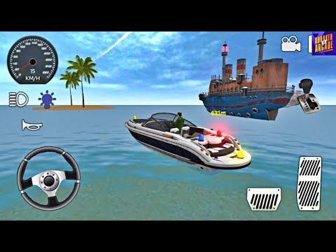 US BOAT DRIVING - American Boat Coast Lifeguard Rescue 2021 - New Android Gameplay