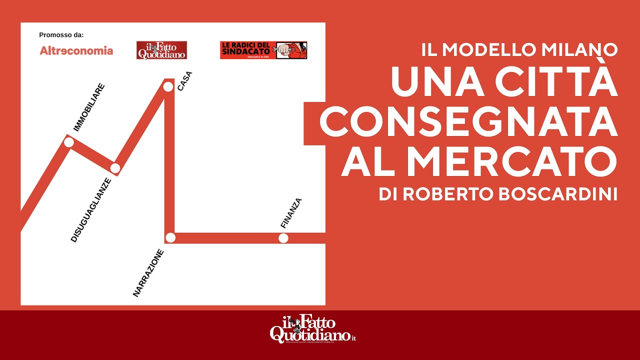 Roberto Boscardini: "Milano, una città consegnata al mercato"