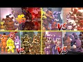 Five Nights at Freddy's VS Animatronics Fight Series Compilation