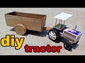 How To Make A Matchbox Tractor At Home Matchbox Se Tractor Trolley Kaise Banaen Tractor Trolley