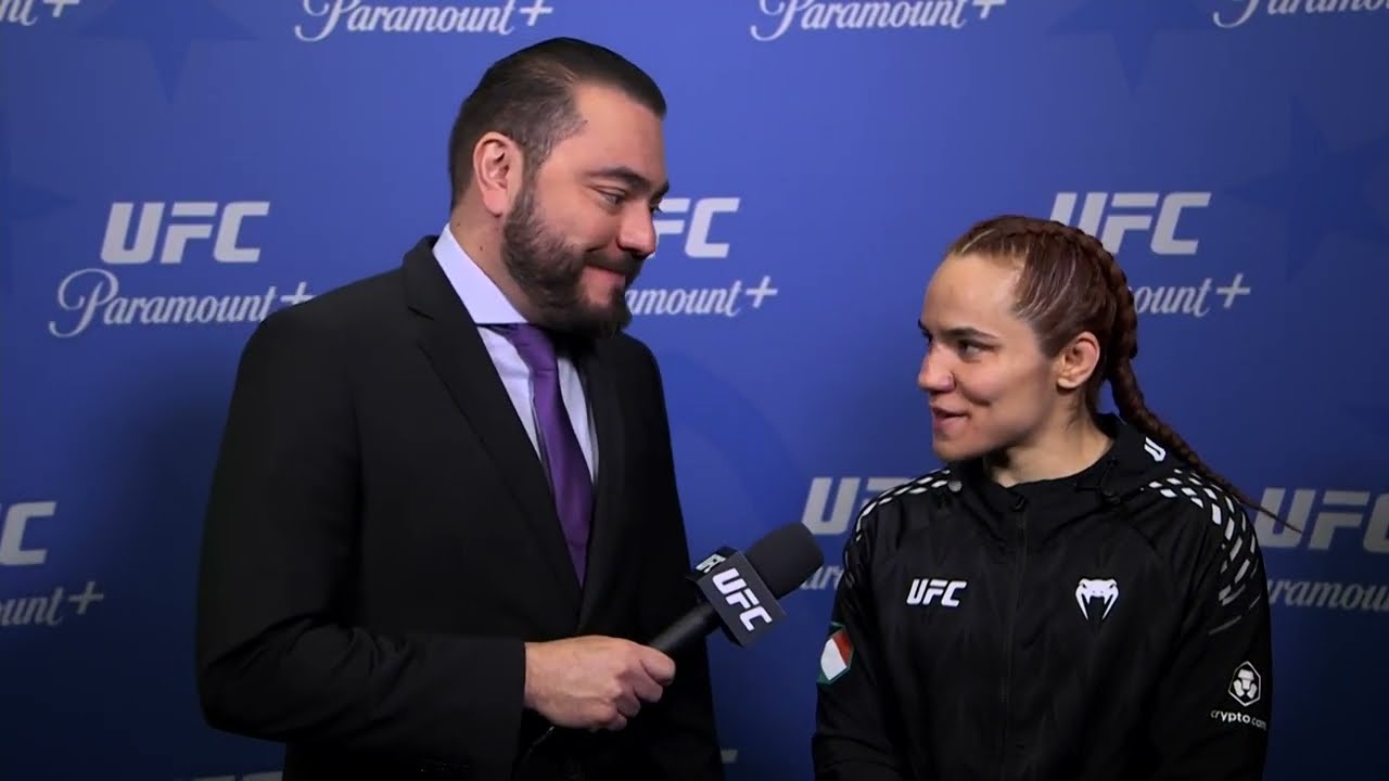 #UFCVegas114 Piera Rodriguez consigue su tercer triunfo al hilo