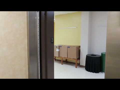 Dover hydraulic elevator at Education building, WSC, Wayne NE