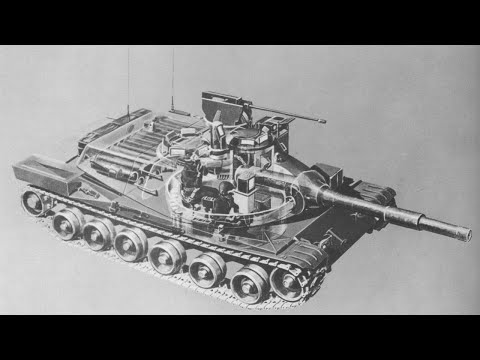 MBT 70, the futuristic main battle tank.