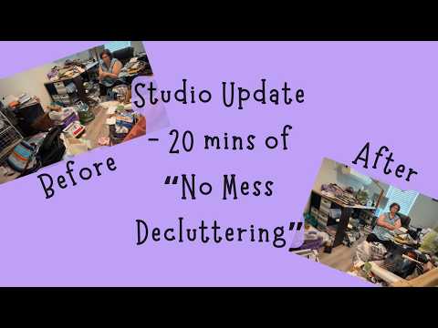 Studio Update: Week One of Dana K. White's No Mess Declutter