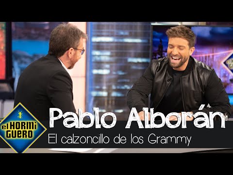 Pablo Alborán cuenta qué calzoncillo se puso para la última gala de los Grammy - El Hormiguero