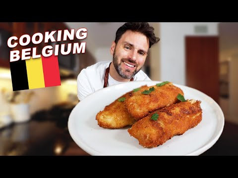 COOKING BELGIUM: Shrimp Croquettes 🇧🇪