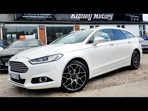2017 Ford Mondeo Titanium 2.0 TDCI 5d 177 BHP from Kiteley Motors