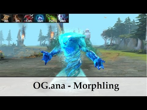 OG.ana - Morphling | Dota 2 gameplay | pro