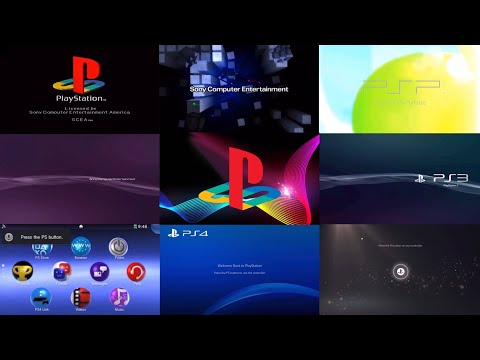 All PlayStation Startups | Evolution (PS1, PS2, PSX, PSP, PS3, PS VITA, PS4, PS Classic, PS5)