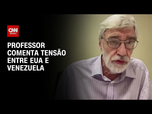 Especialista: Há grande desigualdade de poderio militar na tensão entre EUA e Venezuela | CNN ARENA