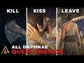 All Daphnae Quest Ending (Kill/Kiss/Leave) - Assassin's Creed Odyssey