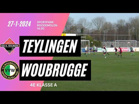 R.K.V.V.  Teylingen - V.V. Woubrugge