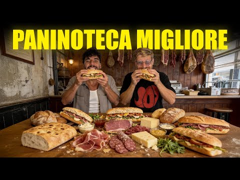LET'S TRY THE BEST SANDWICH SHOP IN MILAN THAT NO ONE KNOWS ABOUT - NEVER EATEN SUCH TASTY SANDWI...