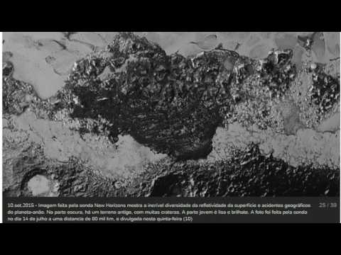 Nasa publica as melhores fotos em Close Up de Plutão