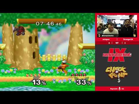 SmashPoint IX Melee - WF - StrangerSA vs Octopus