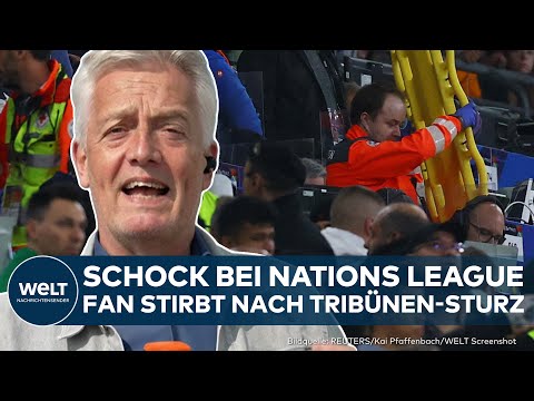 NATIONS LEAGUE: Todessturz von Tribüne! Fan stirbt bei Finale von Portugal und Spanien in München