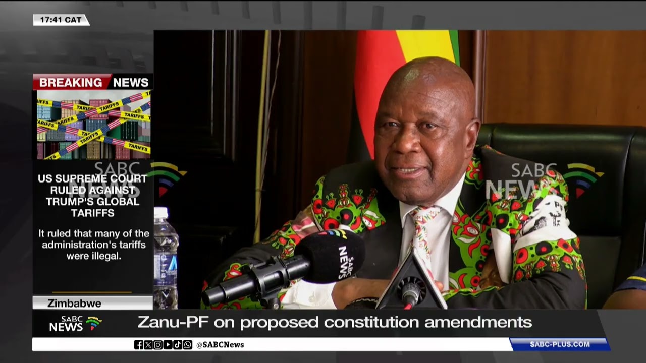 Zanu-PF on proposed constitution amendments