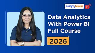 Data Analytics With Power BI Full Course 2026 [FREE] | Power BI Tutorial For Beginners | Simplilearn