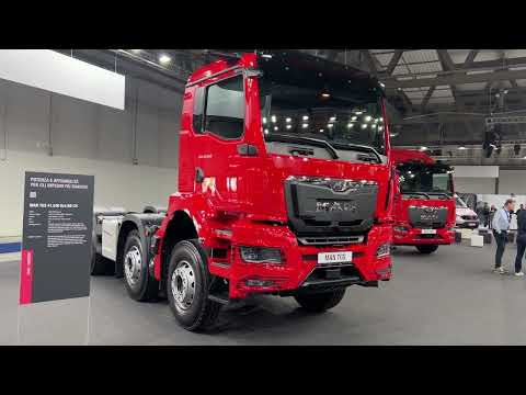 Thumbnail for Man TGS 41.540 8x4 BB CH (2024) Walkaround - Transpotec Logitec 2024 - Fiera Milano Rho by Car