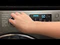 Samsung Ecobubble WW80J5555FX EU All Programs And Options Extra Features