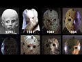 Evolution Of Jason Voorhees Voorhees In Friday The 13th Movies 1980 2009