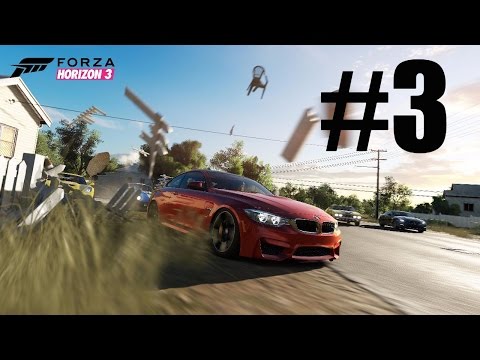 Forza Horizon 3 Gameplay Walkthrough : Part #3 Surfer's Paradise Xbox One 1080p 60fps