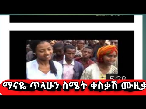 ማናዬ ጥላሁን /Manaye Tilahun/ሰው ያለ ጸባይ ይሰራል ወይ /Sew Yaletsebay / Best Ethiopian cultural Music