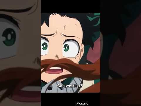 Deku wishes he can kiss urarka