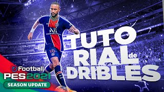 PES 2021 DRIBBLING TUTORIAL!! ALL TRICKS & SKILLS TUTORIAL!! LEARN TO DRIBBLE IN PES 2021