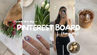 living like my pinterest board for a day 🎧🤍👼🏼 | aesthetic & productive