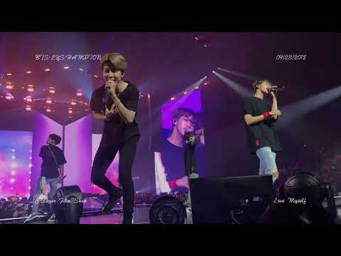 180923 방탄소년단 BTS LOVE YOURSELF IN CANADA - Love Myself(encore)