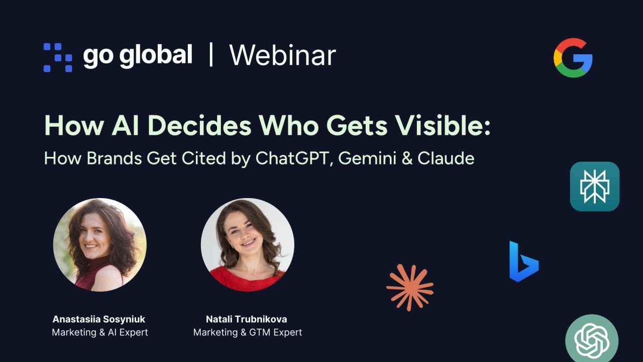 How AI Decides Brand Visibility webinar thumbnail