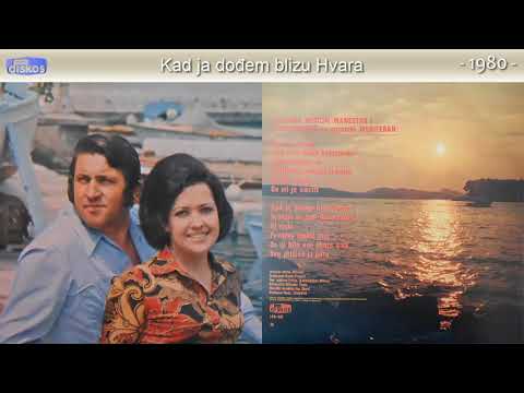 Ljiljana Budicin Manestar i Vicko Nikolic - Kad ja dodjem blizu Hvara - (Audio 1980)