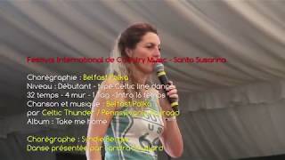 Belfast Polka  -  Sandra Souillard - Festival International de Country Music - Santa Susanna